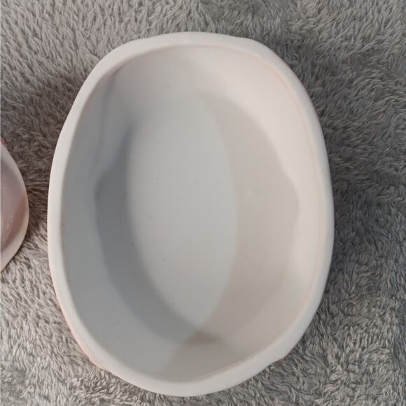 Charming Pink Duck Ceramic Basket - Picture 8 of 13